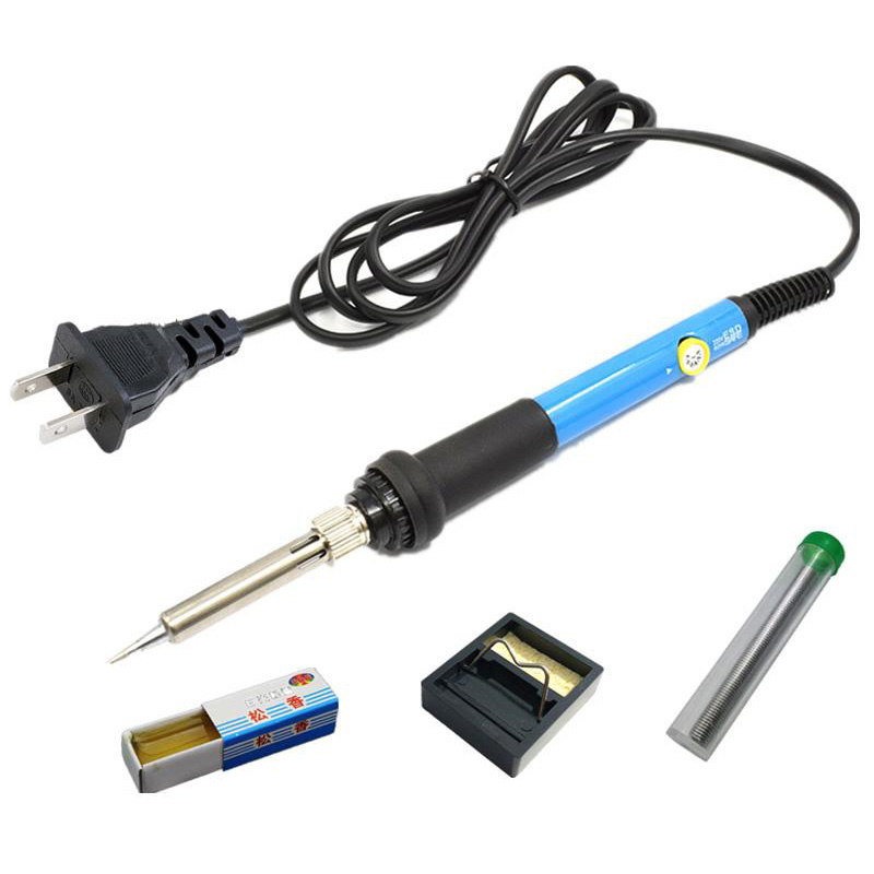 60W Adjustable Thermostat Electric Soldering Iron Set